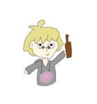 かみえしのなかまたち（個別スタンプ：7）