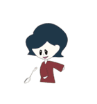 かみえしのなかまたち（個別スタンプ：36）