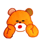 のんびりくまさんスタンプ（個別スタンプ：1）