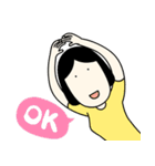 本当テニスじゃない、バドミントンです。（個別スタンプ：7）