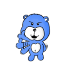 青い熊君 V2（個別スタンプ：8）