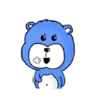 青い熊君 V2（個別スタンプ：13）