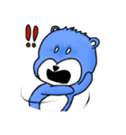 青い熊君 V2（個別スタンプ：17）