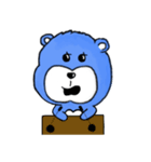 青い熊君 V2（個別スタンプ：22）