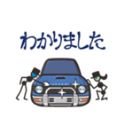 くるまをみがくひと（90’s日本車4）（個別スタンプ：2）