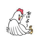 にわとりのアヤムさん（個別スタンプ：1）