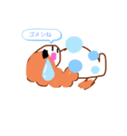 キャバリアたんたん（個別スタンプ：4）
