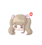うさ耳ヘア女の子（個別スタンプ：2）