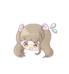 うさ耳ヘア女の子（個別スタンプ：7）