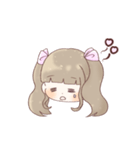 うさ耳ヘア女の子（個別スタンプ：9）