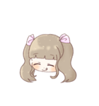 うさ耳ヘア女の子（個別スタンプ：11）