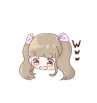 うさ耳ヘア女の子（個別スタンプ：16）