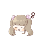 うさ耳ヘア女の子（個別スタンプ：18）