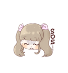 うさ耳ヘア女の子（個別スタンプ：20）