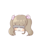 うさ耳ヘア女の子（個別スタンプ：21）