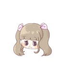 うさ耳ヘア女の子（個別スタンプ：25）