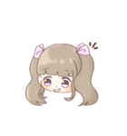 うさ耳ヘア女の子（個別スタンプ：27）