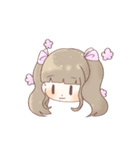 うさ耳ヘア女の子（個別スタンプ：34）
