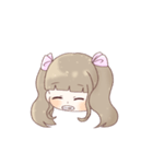 うさ耳ヘア女の子（個別スタンプ：38）