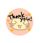 ここあたんねこスタンプ。（個別スタンプ：6）