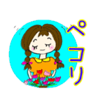 よく使う日常会話 マダりんちゃん（個別スタンプ：2）