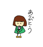 おかっぱちゃん vol.1（個別スタンプ：24）