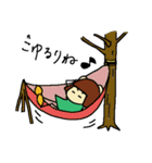 おかっぱちゃん vol.1（個別スタンプ：25）