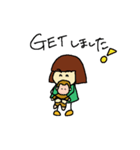 おかっぱちゃん vol.1（個別スタンプ：34）