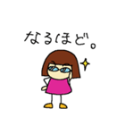 おかっぱちゃん vol.1（個別スタンプ：37）