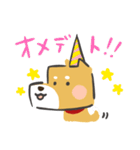 ただいま！柴犬（個別スタンプ：30）