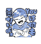 ゆるゆる男女スタンプ（個別スタンプ：30）