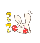 おもちうさぎと旅立ちの日（個別スタンプ：6）