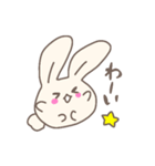 おもちうさぎと旅立ちの日（個別スタンプ：7）