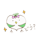 リアクション豊富なベジバーズ（個別スタンプ：28）