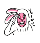 ラビッ人さん！（個別スタンプ：3）