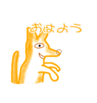『水彩タッチのゆるふわ生き物スタンプ』（個別スタンプ：10）