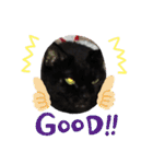 黒猫のアリスのスタンプ！12766584修正版（個別スタンプ：18）