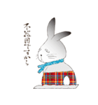 不器用なうさぎ・ぎんさんの決めゼリフ（個別スタンプ：8）