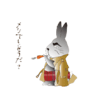 不器用なうさぎ・ぎんさんの決めゼリフ（個別スタンプ：9）