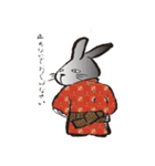 不器用なうさぎ・ぎんさんの決めゼリフ（個別スタンプ：13）