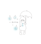 ほわかわ女の子（個別スタンプ：5）