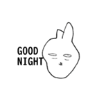 うめぼしをたべたうさぎ（個別スタンプ：2）