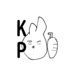 うめぼしをたべたうさぎ（個別スタンプ：13）