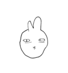 うめぼしをたべたうさぎ（個別スタンプ：40）
