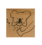 もんとかめこの日常で使えるコアラ（個別スタンプ：5）