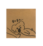 もんとかめこの日常で使えるコアラ（個別スタンプ：6）