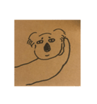 もんとかめこの日常で使えるコアラ（個別スタンプ：15）