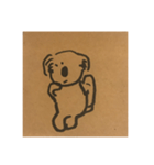もんとかめこの日常で使えるコアラ（個別スタンプ：16）