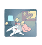 羽うさぎのスタンプ（個別スタンプ：31）