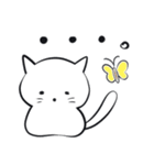しろふわ猫（個別スタンプ：38）